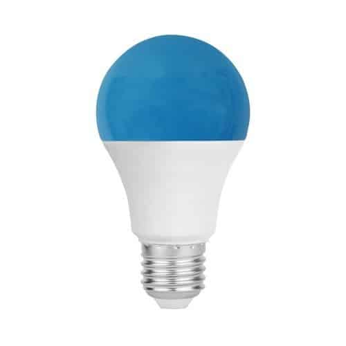 נורת ליבון לד E27 9W, אור כחול