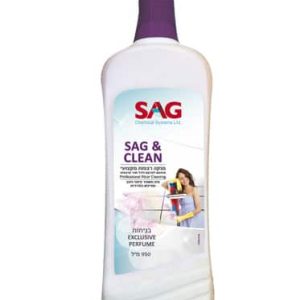 Sag&Clean נוזל לניקוי רצפות 950 מ"ל SAG