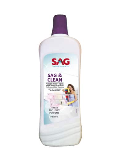 Sag&Clean נוזל לניקוי רצפות 950 מ