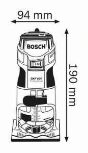 רוטר /טרימר BOSCH GKF 600 Professional