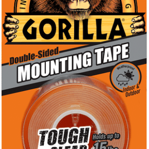 גורילה דו צדי XL שקוף עד 17.2 ק"ג Gorilla Glue HEAVY DUTY