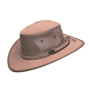 כובע קנבס רשת בצבע בז' Barmah 1057 be