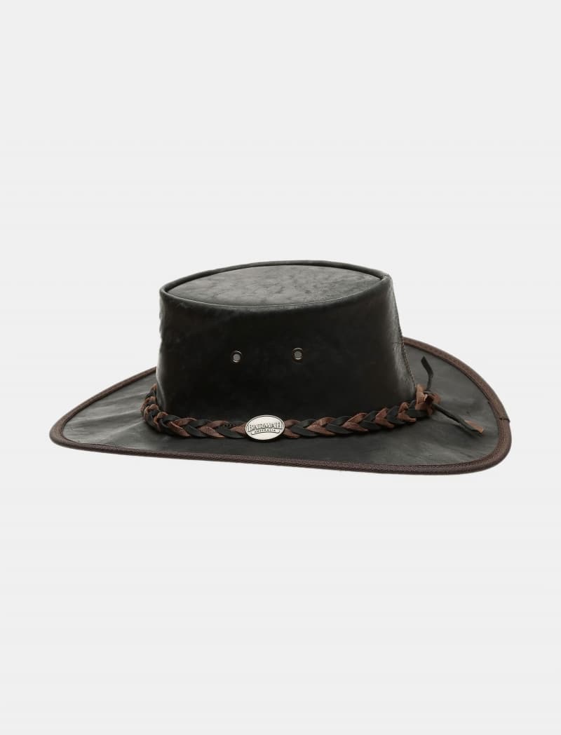 כובע מעור קנגורו אמיתי בצבע ירקרק Barmah 1018 IS