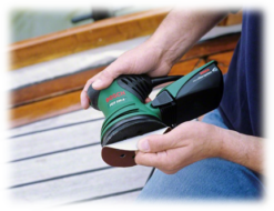 מלטשת אקצנטרית PEX 220 A תוצרת Bosch