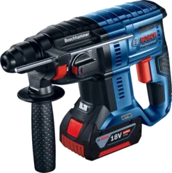 פטישון נטען ללא פחמים BOSCH GBH 180  כולל 2 סוללות 4 אמפר כולל מטען