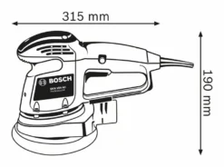 מלטשת אקצנטרית GEX 150AC BOSCH