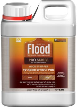 מסיר גימורים ומנקה עץ Flood Wood Stripper