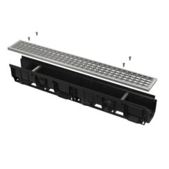 תעלת ניקוז 100 מ”מ עם מסגרת AVZ103-R104