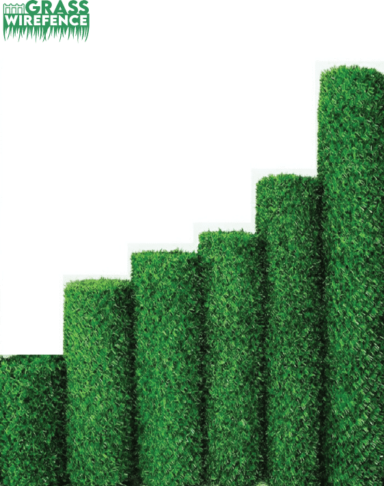רשת גדר ירוקה דמוי דשא באורך 5 מטר