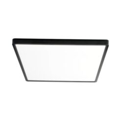 ניסקו פאנל ע.ה.ט TIME מרובע שחור 31/31 ס”מ CCT – 24W – גוון אור משתנה בלחיצה