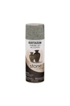 ספריי צבע אפקט אבן בגוונים לבחירה RUST-OLEUM – אפור אבן