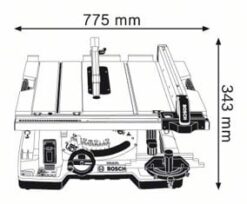 מסור שולחן חשמלי בוש “10 BOSCH GTS10XC 2100W