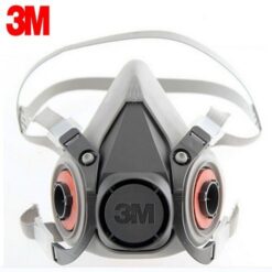 3M 6200 מסכת מיגון חצי פנים + 2 פילטרים 6001