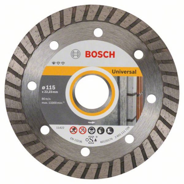דיסק יהלום רב שימושי 115 מ"מ 4.5" בוש Bosch