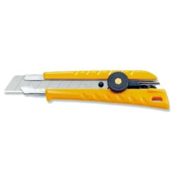 סכין יפנית רחבה עם נעילת כפתור Heavy Duty OLFA