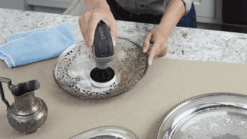 דרמל מברשת לניקוי + 10 אביזרים + מגן נגד התזה DREMEL VERSA