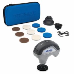 דרמל מברשת לניקוי + 10 אביזרים + מגן נגד התזה DREMEL VERSA