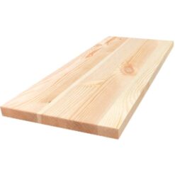 מדף עץ אורן לאמי מודבק REDWOOD עובי 18 מ”מ במידות לבחירה