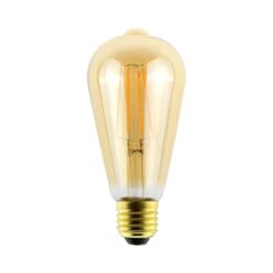 נורת פחם אגס אמבר לעמעום LED 8W E27 תאורת אווירה חמה
