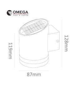 תאורה סולארית דקורטיבית 4W DOWN LIGHT