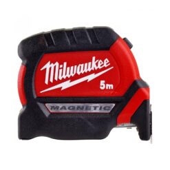 סרט מדידה מטר מילווקי 5 מטר מגנטי Milwaukee