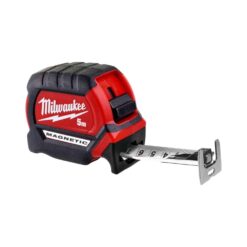 סרט מדידה מטר מילווקי 5 מטר מגנטי Milwaukee