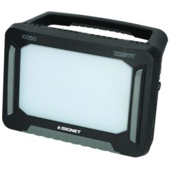 זרקור תאורה מקצועי נטען 100W כולל מתאמים לסוללות SIGNET