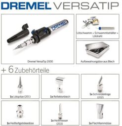 מלחם גז דרמל DREMEL VersaTip