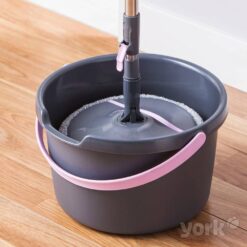 סט דלי מגב מופ מסתובב דגם YORK MOP Roll&Up 1831