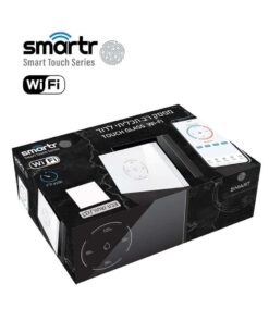 מפסק/טיימר WIFI לדוד אופקי לקופסה 3 מקום לבן