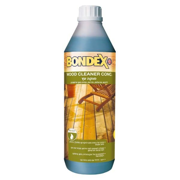 בונדקס קלינר לעץ BONDEX WOOD CLEANER