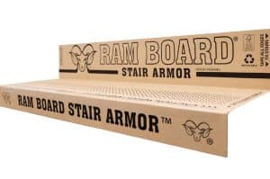 יריעת הגנה לכיסוי מדרגות 34/87 ס"מ גובה 19 ס"מ RAM BOARD