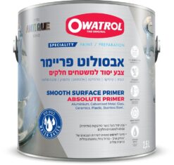 אבסולוט פריימר 0.5/2.5 ליטר Owatrol