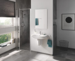 גרואה ברז פרח START CURVE פיה קצרה GROHE QUICK FIX