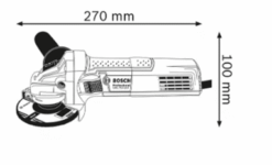 משחזת זוית בוש ” GWS 750 PROFESSIONAL 5