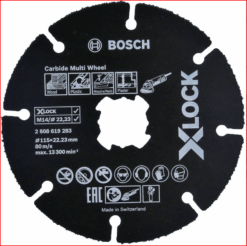 דיסק רב שימושי בוש 4.5” X-L0CK
