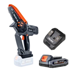 מסור שרשרת “4 נטען 18V | סוללה 2.5Ah | מטען 3A