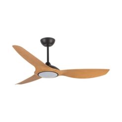 ניסקו מאוורר תקרה חכם PARIS 60″ SMART – שחור/מייפל