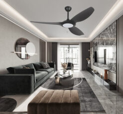 ניסקו מאוורר תקרה חכם PARIS 60″ SMART – שחור