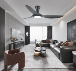 ניסקו מאוורר תקרה חכם PARIS 60″ SMART – שחור