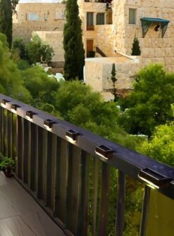 ניסקו זוג תאורה סולארית BLAZE IP44 3W 3K