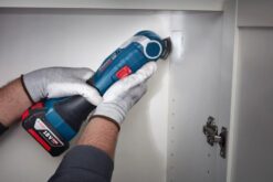 מסור/מלטשת בוש נטען GOP185 + אביזרים, סוללה ומטען
