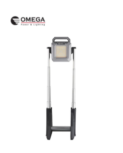 זרקור נטען 50W טלסקופי OMEGA 26h 10000mAh PUMA