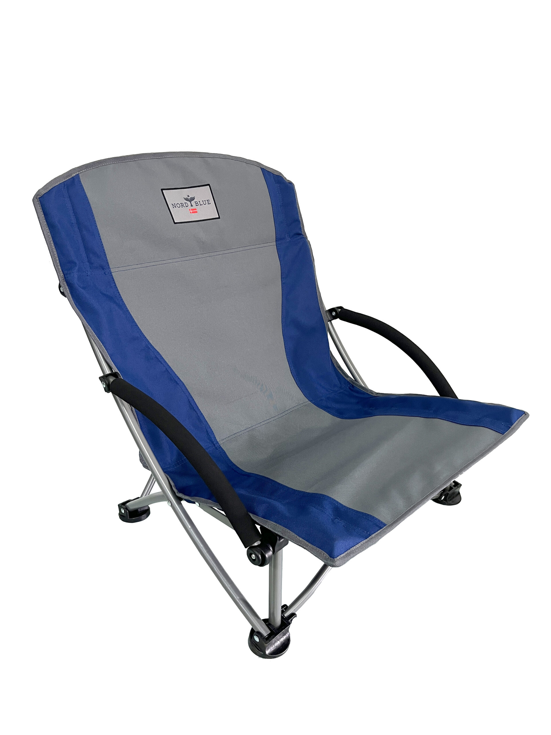 כיסא מתקפל דגם Maui Chill אפור/כחול