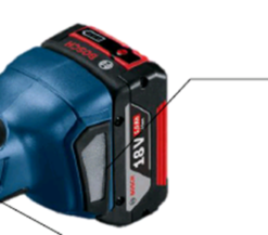 משחזת זוית גוף בלבד LBOXX GWS 18V-10 EC