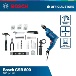 מקדחה רוטטת 100 + GSB 600 אביזרים