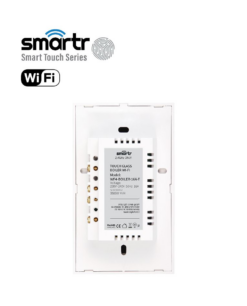 מפסק/טיימר WIFI לדוד אנכי לקופסה 4 מקום לבן