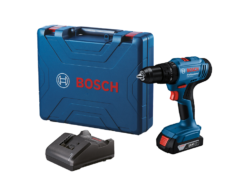 מברגה / מקדחה רוטטת נטענת בוש GSB 183 LI BOSCH + מזוודה + שתי סוללות ומטען 