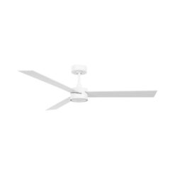 מאוורר תקרה שקט עם תאורת LED ושלט – 52″ CLIMATE IV לבן | LUCCI AIR