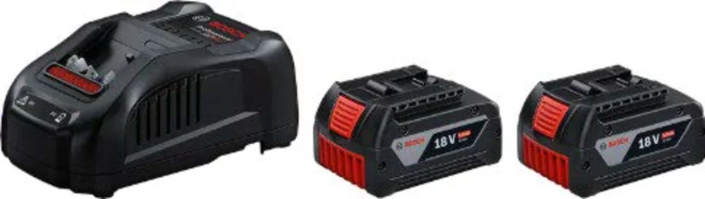 ⁦סט 3 כלים בוש GDR18V-215 GBH18V-22 GWS18V-8 כולל 2 סוללות 5 אמפר ומטען⁩ – תמונה ⁦4⁩